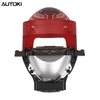 AUTOKI P9 3.0' 75Watt Dual Bowl BI-LED Projector Lens 12 led chips+1