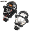 AUTOKI 1.8inch Micro Mini H1 BI LED PROJECTOR LENS HEADLIGHT