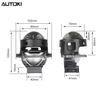 AUTOKI 3.0inch T3 BI-LED Projector Lens High Quality High Power 