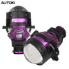 AUTOKI P10 3.0inch BI-LED Projector High Power High Quliaty 85Watt Dual Reflective Bowl
