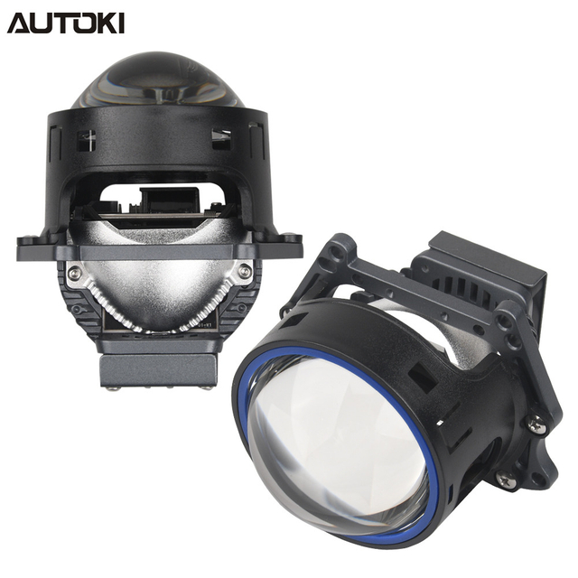 AUTOKI 3.0inch T3-B BI-LED Projector Lens High Quality High Power 