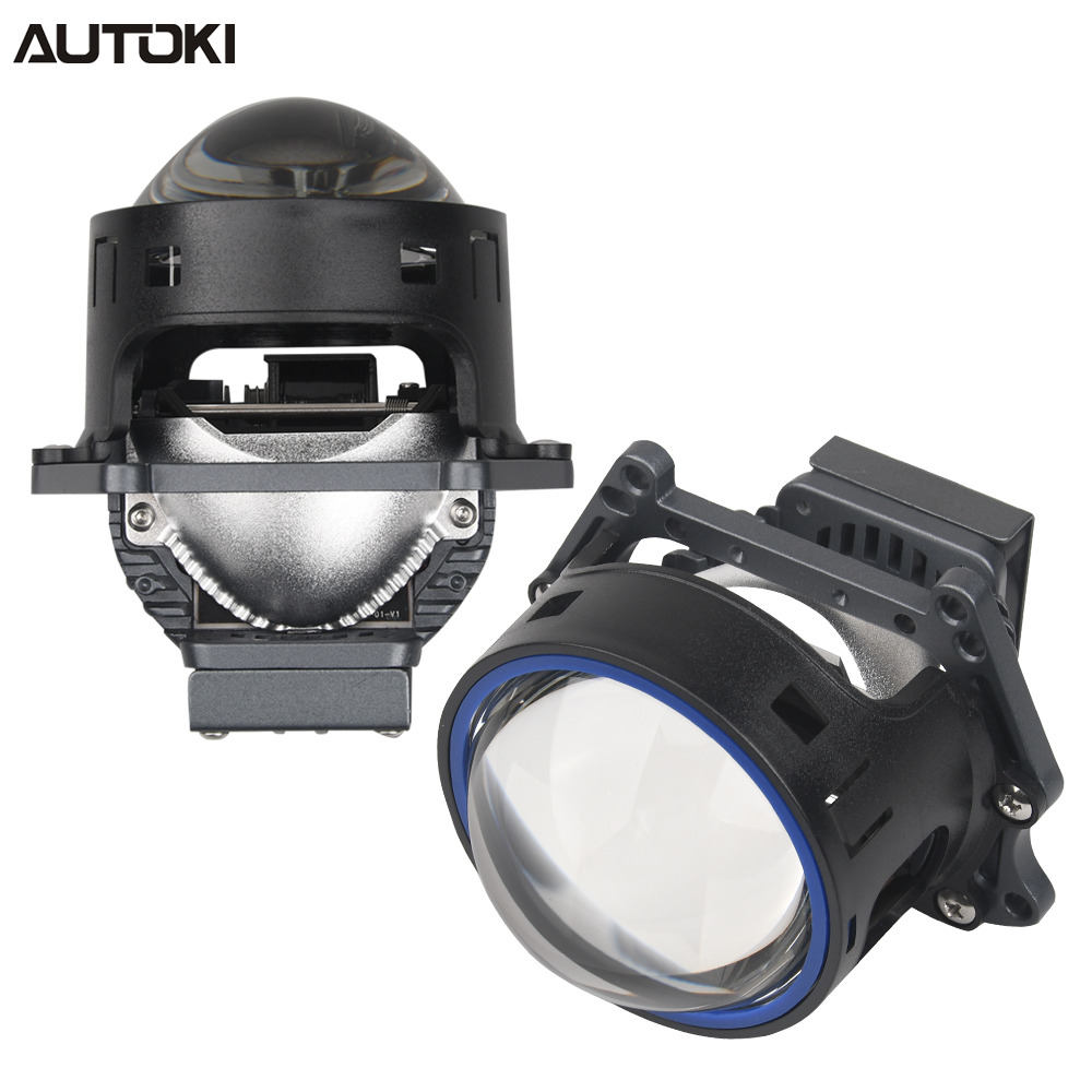 AUTOKI 3.0inch T3-B BI-LED Projector Lens High Quality High Power 