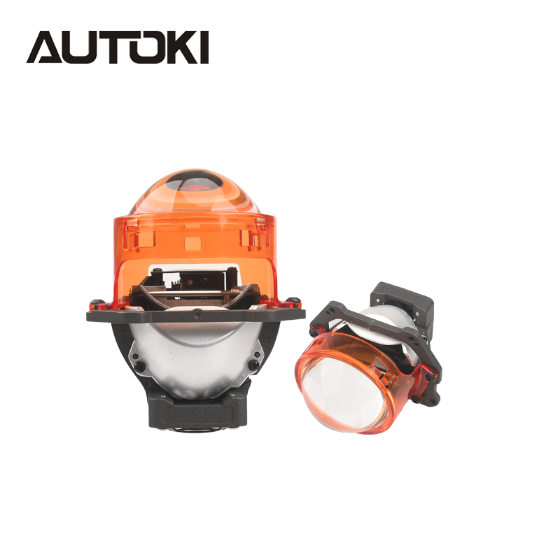 AUTOKI P8 BI LED Projector Headlight Lens Light,3.0' High Power 130Watt