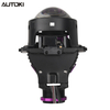AUTOKI P10 3.0inch BI-LED Projector High Power High Quliaty 85Watt Dual Reflective Bowl