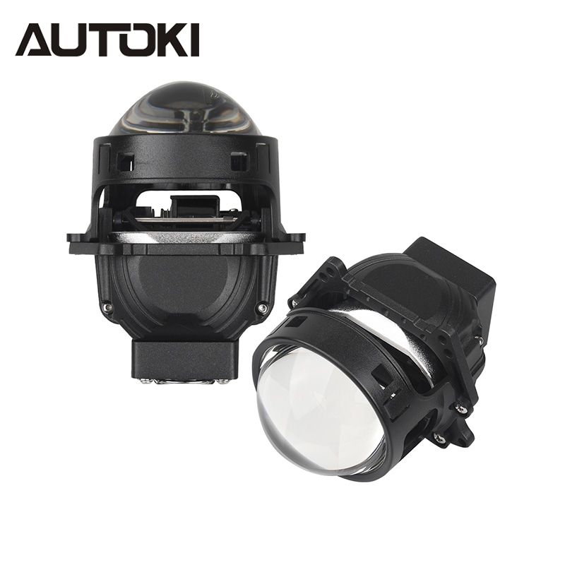 AUTOKI T3 Three Colors 6000k+5500k+3000k BI-LED Projectors lens