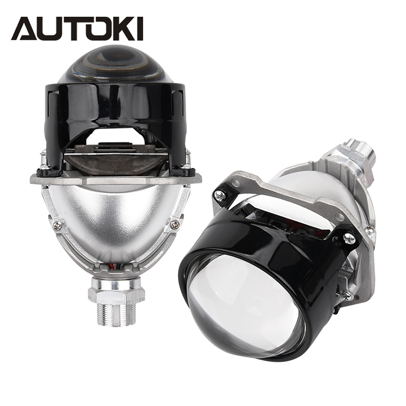 AUTOKI M1 2.5inch 35W-42W Bi-LED Projectors Lens