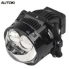 AUTOKI P9 Dual Direct Laser BI-LED Projector 85W High Power
