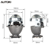 AUTOKI ECE Q5 Bi Xenon Projector Lens,BI XENON Lens
