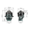 L20 AUTOKI Dual Laser BI-LED PROJECTOR LENS 6000k high Power 