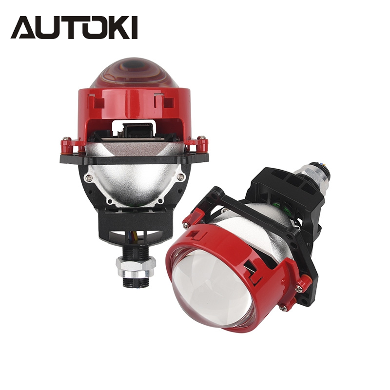 B4 Dual Reflective Bowl 65W Headlight Retrofit BI LED Projector Lens