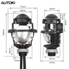 AUTOKI 1.8inch Micro Mini H1 BI LED PROJECTOR LENS HEADLIGHT